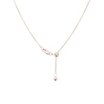 0.50ct Diamond Necklace 750/18 K Rose Gold - KE-69147-RG