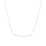 0.50ct Diamond Necklace 750/18 K White Gold