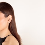 0.50ct Diamond Stud Earrings 750/18 K White Gold - OR-70001-WG