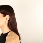 0.50 Karat Diamantohrstecker 750/18 K Weissgold - OR-70009-WG