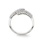 0.50ct Diamond Ring 750/18 K White Gold - RI-23856-WG