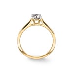 0.50ct Diamond Solitaire Ring 750/18 K Yellow Gold - RI-00707-GG
