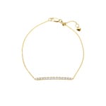 0.51 Karat Diamantarmband 750/18 K Gelbgold