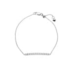 0.51 Karat Diamantarmband 750/18 K Weissgold