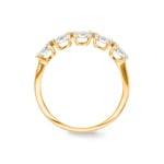 0.51ct Diamond Eternity Ring 750/18 K Yellow Gold - RI-69823-GG