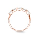 0.51ct Diamond Eternity Ring 750/18 K Rose Gold - RI-69823-RG