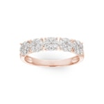 0.51ct Diamond Eternity Ring 750/18 K Rose Gold - RI-69823-RG