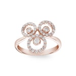 0.51 Karat Diamantring 750/18 K Roségold - RI-69850-RG