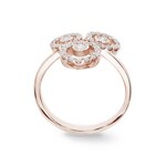 0.51 Karat Diamantring 750/18 K Roségold - RI-69850-RG