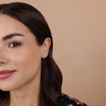 0.51 carats diamants clous d'oreilles halo or jaune 750/18 ct, Cœur - OR-69504-GG