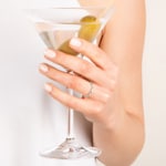 0.59 Karat Diamantring 750/18 K Weissgold - RO26WG