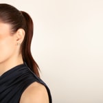 0.60 Karat Solitär Diamantohrstecker 750/18 K Gelbgold in Zargenfassung - CGOR003-030-GG