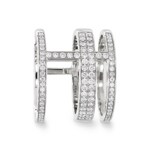 0.64ct Diamond Ring 750/18 K White Gold - RBR2065