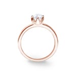 0.70ct GIA Diamond Engagement Ring 750/18 K Rose Gold in 6 Prongs - CGSO002-070-RG