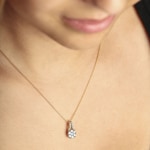 0.75ct Diamond Pendant 750/18 K Yellow Gold - AN-69292-GG