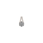 0.75 Karat Diamantanhänger 750/18 K Roségold