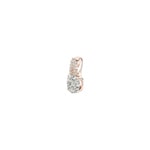 0.75 carats diamants pendetif or rosé 750/18 ct - AN-69292-RG
