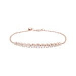 0.75ct Diamond Bracelet 750/18 K Rose Gold