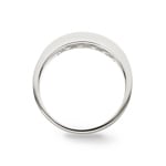 0.75 carats diamants bague or gris 750/18 ct - RI-62859-WG