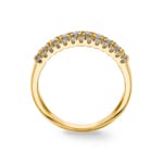 0.76 Karat Diamantring 750/18 K Gelbgold - RI-69545-GG