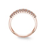 0.76 Karat Diamantring 750/18 K Roségold - RI-69545-RG