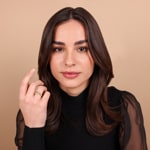 0.77ct diamants bague solitaire or jaune 750/18 ct - RI-01590-GG