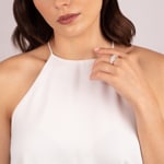 0.80ct Diamond Ring 750/18 K Rose Gold - RI-25828-RG