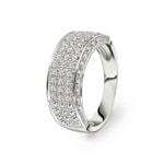 0.80 Karat Diamantring 750/18 K Weissgold