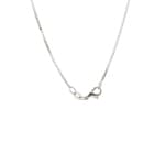 0.9mm Venezianerkette diamantiert 750/18 K Weissgold - CVE2003