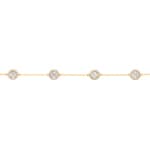1.00ct Diamond Bracelet 750/18 K Yellow Gold - AR-69525-GG