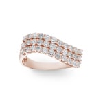 1.00ct Diamond Ring 750/18 K Rose Gold - RI-69195-RG