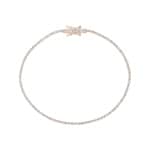 1.00 Karat Diamanten Tennisarmband 750/18 K Roségold - AR-72028-RG