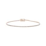 1.00 Karat Diamanten Tennisarmband 750/18 K Roségold