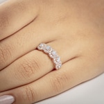 1.00ct Diamond Ring 750/18 K Rose Gold - RI-69519-RG