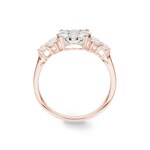 1.00 carats diamants bague or rosé 750/18 ct - RI-72061-RG
