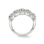 1.00ct Diamond Ring 750/18 K White Gold - RI-69519-WG
