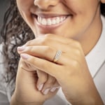 1.01ct Diamond Ring 750/18 K Yellow Gold - RI-69143-GG