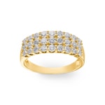 1.01ct Diamond Ring 750/18 K Yellow Gold - RI-69143-GG