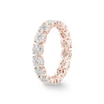 1.01 Karat Diamanten Mémoire Ring 750/18 K Roségold