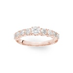 1.01 Karat Diamanten Mémoire Ring 750/18 K Roségold - RI-69853-RG