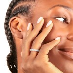 1.01 Karat Diamanten Mémoire Ring 750/18 K Weissgold - RI-69618-WG