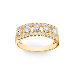 1.01 carats diamants bague or jaune 750/18 ct - RI-69276-GG