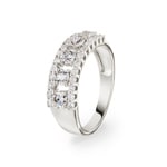 1.01ct Diamond Ring 750/18 K White Gold