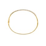 1.02 Karat Diamantarmreif oval 750/18 K Gelbgold - AR-69220-GG