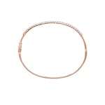 1.02 Karat Diamantarmreif oval 750/18 K Roségold - AR-69220-RG