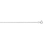 1.0mm Collier palmier or gris 375/9 ct