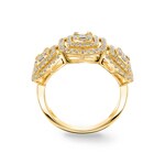 1.13ct Diamond Ring 750/18 K Yellow Gold - RI-10420-GG