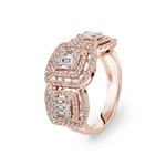 1.13ct Diamond Ring 750/18 K Rose Gold