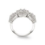 1.13ct Diamond Ring 750/18 K White Gold - RI-10420-WG