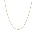1.1mm Collier vénitienne diamantée or jaune 750/18 ct - CVE1005